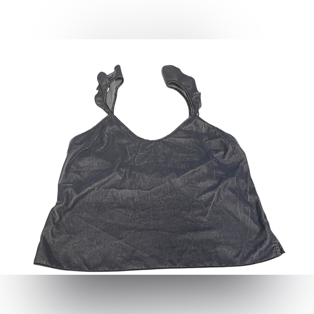 Victoria’s Secret Ruffle Strap Velvet Tank Top